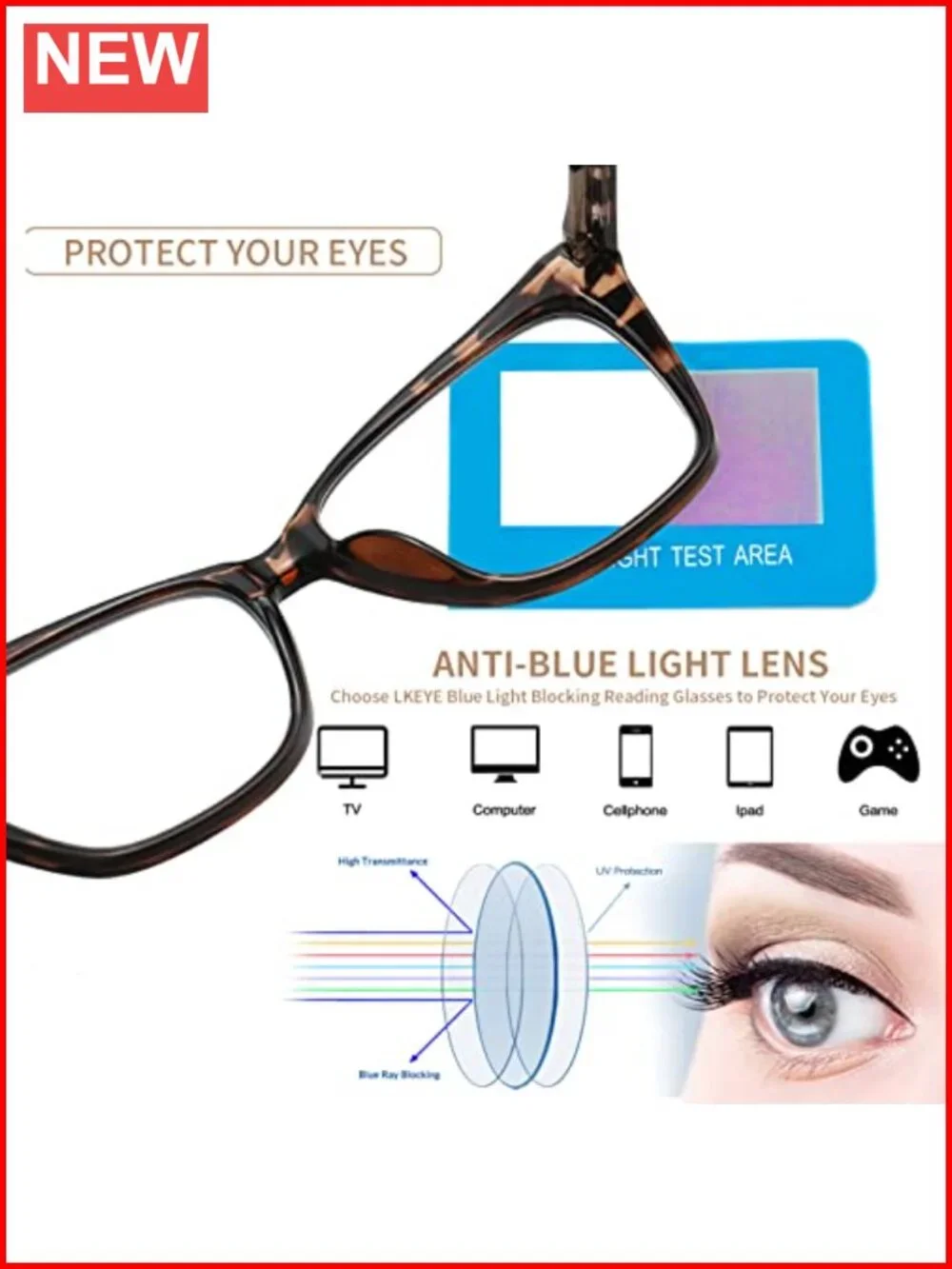 Oversized Cat Eye Reading Glasses Women Photochromic Blue Light Blocking